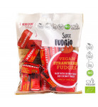 Органические конфеты Super Fudgio Клубничные 150 г