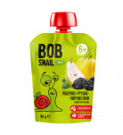 Пюре фруктово-ягодное Bob Snail Яблоко Груша Чернослив 90 г