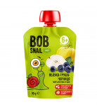 Пюре фруктово-ягодное Bob Snail Яблоко Груша Черника 90 г