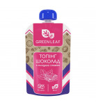 Шоколадный топинг Green Leaf с натуральным подсластителем сладкая стевия 90 г