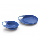 Набор тарелок Nuvita Easy Eating Blue 2шт