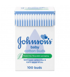 Ватные палочки Johnson`s Натуральный хлопок 100 шт