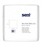 Пеленки одноразовые впитывающие Seni Soft Basic Dry 60х60, 30 шт