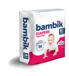 Подгузники Bambik Medium Maxi 4 (7-18 кг) 36 шт