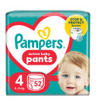 Подгузники-трусики Pampers Active Baby Pants Размер 4 (9-15 кг) 52 шт
