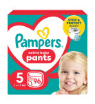 Подгузники-трусики Pampers Active Baby Pants Размер 5 (11-17 кг) 96 шт