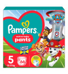Подгузники-трусики Pampers Active Baby Pants Paw Patrol Размер 5 (12-17 кг) 66 шт