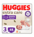 Подгузники-трусики Huggies Extra Care 3 (6-11 кг), 48 шт