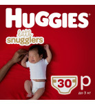 Подгузники Huggies Little Snugglers  Размер Preemie (0-3 кг), 30 шт