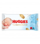 Влажные салфетки Huggies Extra Care Sensitive 56 шт