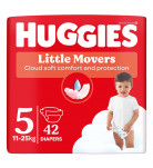 Подгузники Huggies Little Movers 5 (11-25 кг) 42 шт