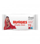 Влажные салфетки Huggies Simply Clean 72 шт