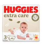 Подгузники Huggies Extra Care Jumbo 3 (6-10 кг) 40 шт