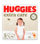Подгузники Huggies Extra Care Jumbo 5 (11-25 кг) 28 шт