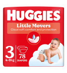 Подгузники Huggies Little Movers 3 (4-9 кг) 78 шт