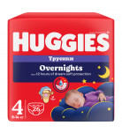 Подгузники-трусики Huggies Overnights 4 (9-14 кг), 26 шт