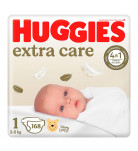 Подгузники Huggies Extra Care 1 M-Pack (2-5 кг) 168 шт