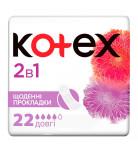 Прокладки гигиенические Kotex Natural Extra Protect 22 шт 
