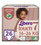 Подгузники-трусики Libero Touch 7 (16-26 кг) 26 шт
