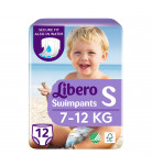 Подгузники Libero Swimpants S (7-12 кг) 12 шт