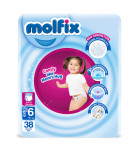 Подгузники-трусики Molfix Jumbo 6 E.Large 15+ кг 38 шт