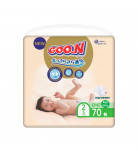 Подгузники Goo.N Premium Soft Размер S (4-8 кг) 70 шт