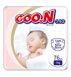 Подгузники GOO.N Plus NB (0-5 кг) 76 шт