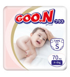 Подгузники GOO.N Plus S (4-8 кг) 70 шт