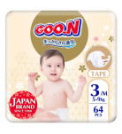 Подгузники GOO.N Premium Soft Размер 3 M (5-9 кг) 64 шт