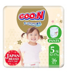 Подгузники-трусики GOO.N Premium Soft Размер 5 XL (12-17 кг) 36 шт