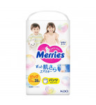 Подгузники-трусики Merries Размер XL (12-22 кг), 38 шт