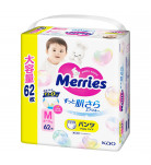 Трусики-подгузники Merries Ultra Jumbo M (6-11 кг) 62 шт 