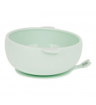 Силиконовая тарелка Kikka boo Whale Mint
