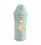 Поильник с силиконовой трубочкой Kikkaboo Moony me Mint 220 мл