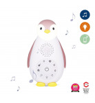 Успокаивающий ночник Zazu Zoe Пингвиненок Розовый