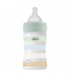 Бутылочка Chicco Wellbeing для мальчика, 150 мл, соска силикон