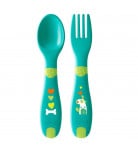 Набор Chicco Ложка и вилка First Cutlery