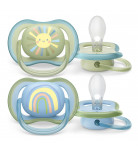 Пустышки Philips Avent Ultra Air SCF085/58 0-6 мес 2 шт