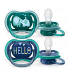 Пустышки Philips Avent Ultra Air от 18 месяцев 2 шт