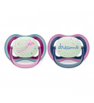 Пустышка Philips Avent Ultra air 6-18 мес 2 шт