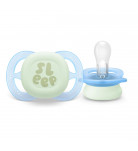 Набор пустышек Philips Avent Start Nighttime 0+ мес, 2 шт
