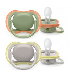 Пустышка Philips Avent Ultra Air 6-18 мес 2 шт SCF085/20