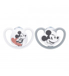Пустышки Nuk Space Mickey Boy р. 1, 2 шт