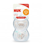 Пустышка Nuk Tigers р. 1, 2 шт