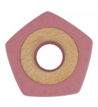 Прорезыватель Dentistar Pentastar Pink