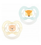 Набор пустышек ортодонтических Baby-Nova 6+, 2 шт