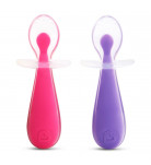 Набор ложек Munchkin Gentle Pink&Purple 2 шт