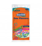 Детские флоссы с держателями DenTek Дикий фрукт 40 шт