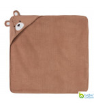 Полотенце-уголок Blukids Better Cotton Teddy Bear 75х75