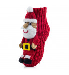 Тапочки-носки Attractive KHA Santa Claus Red, р. 31-34